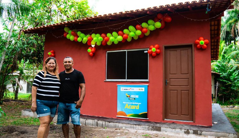 Nova casa de Leonice e Elenilson