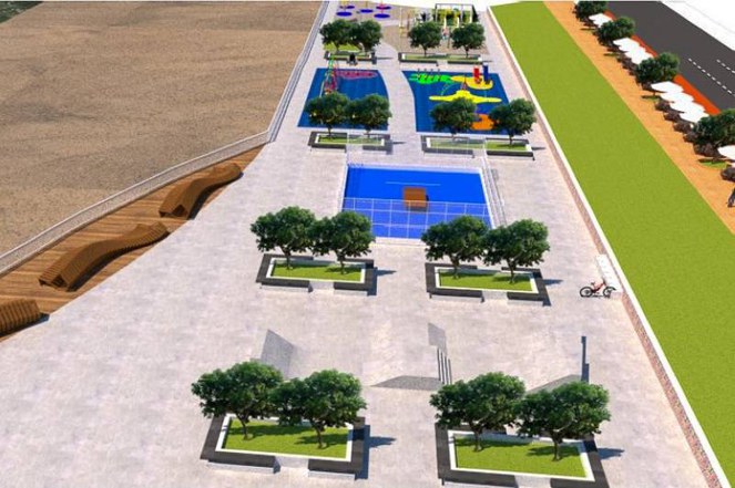 Na imagem, maquete da nova orla do Cruzeiro, em Icoaraci, Pará 