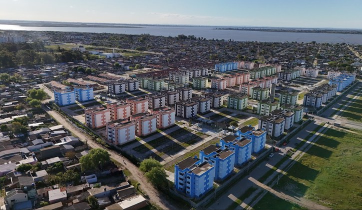 Imagem do conjunto habitacional do Minha Casa, Minha Vida 