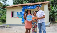 Ministério das Cidades entrega 21 moradias rurais em Abaetetuba (PA)