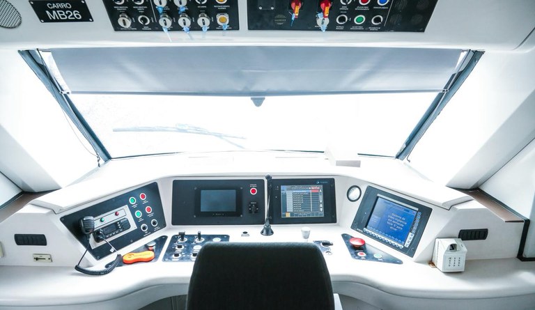 Cabine do maquinista