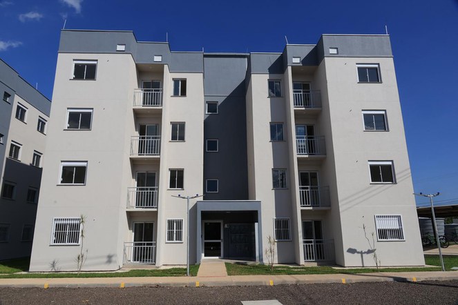 Na imagem Residencial em Venâncio Aires vai beneficiar 112 famílias