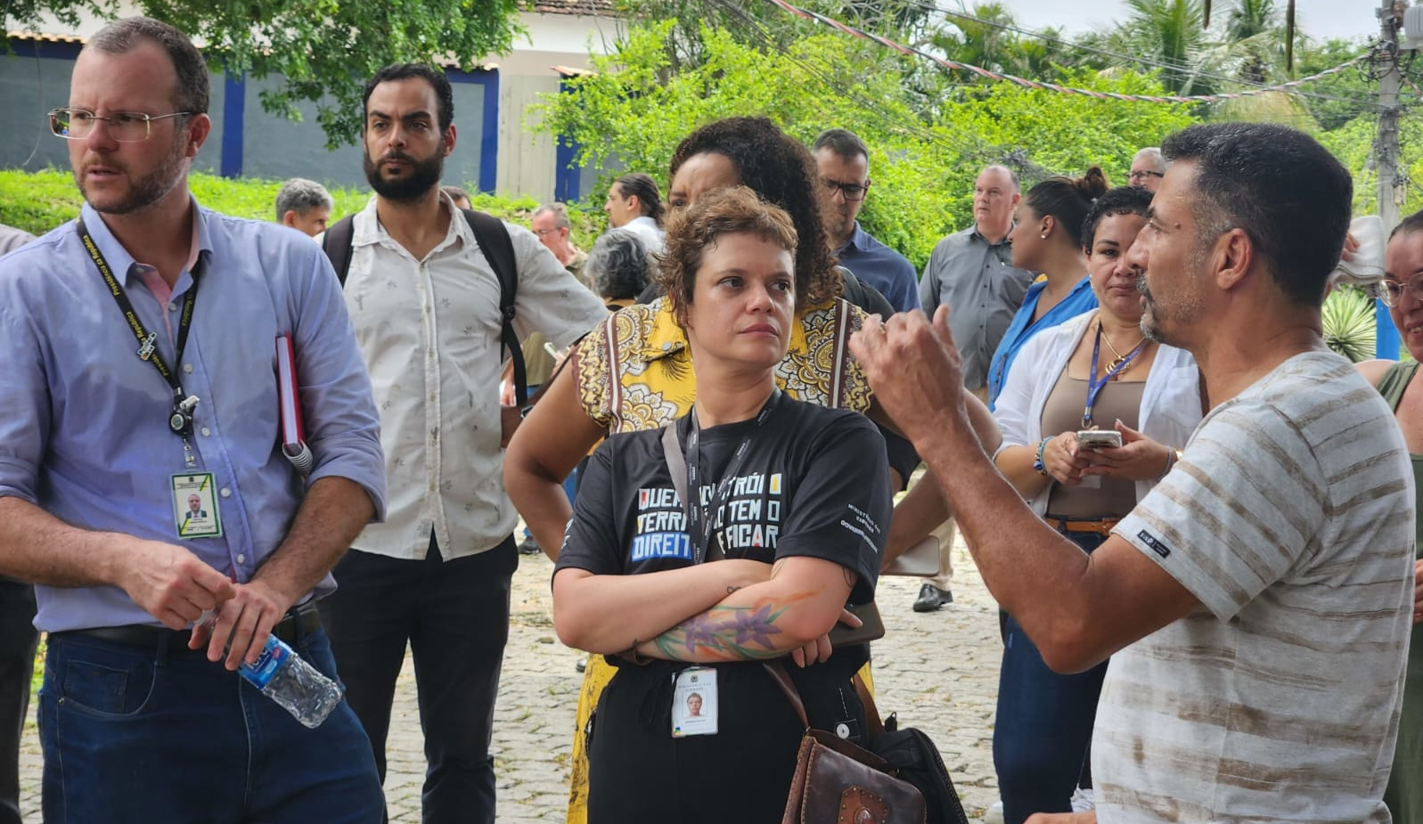 Visita técnica da Secretaria Nacional de Periferias às famílias busca garantir direitos à futura regularização fundiária