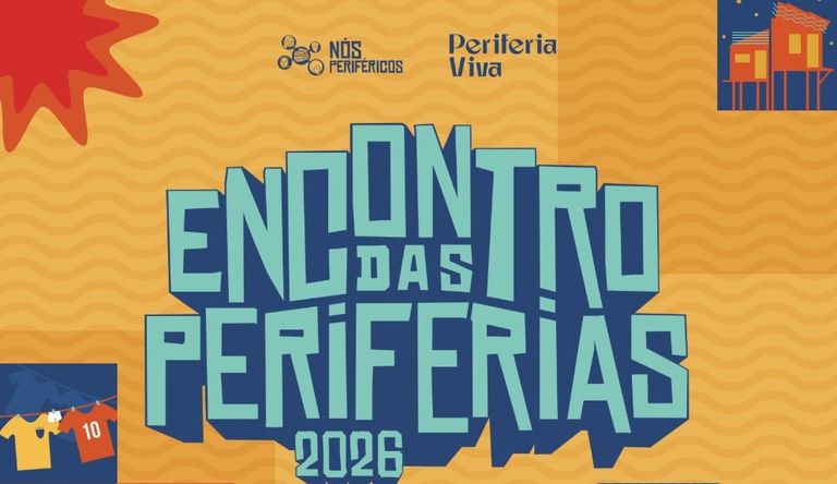 Banner Encontro das Periferias 2026