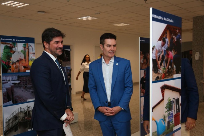 Secretário Nacional de Habitação e o ministro das Cidades
