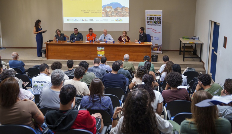 Na foto o publico do evento