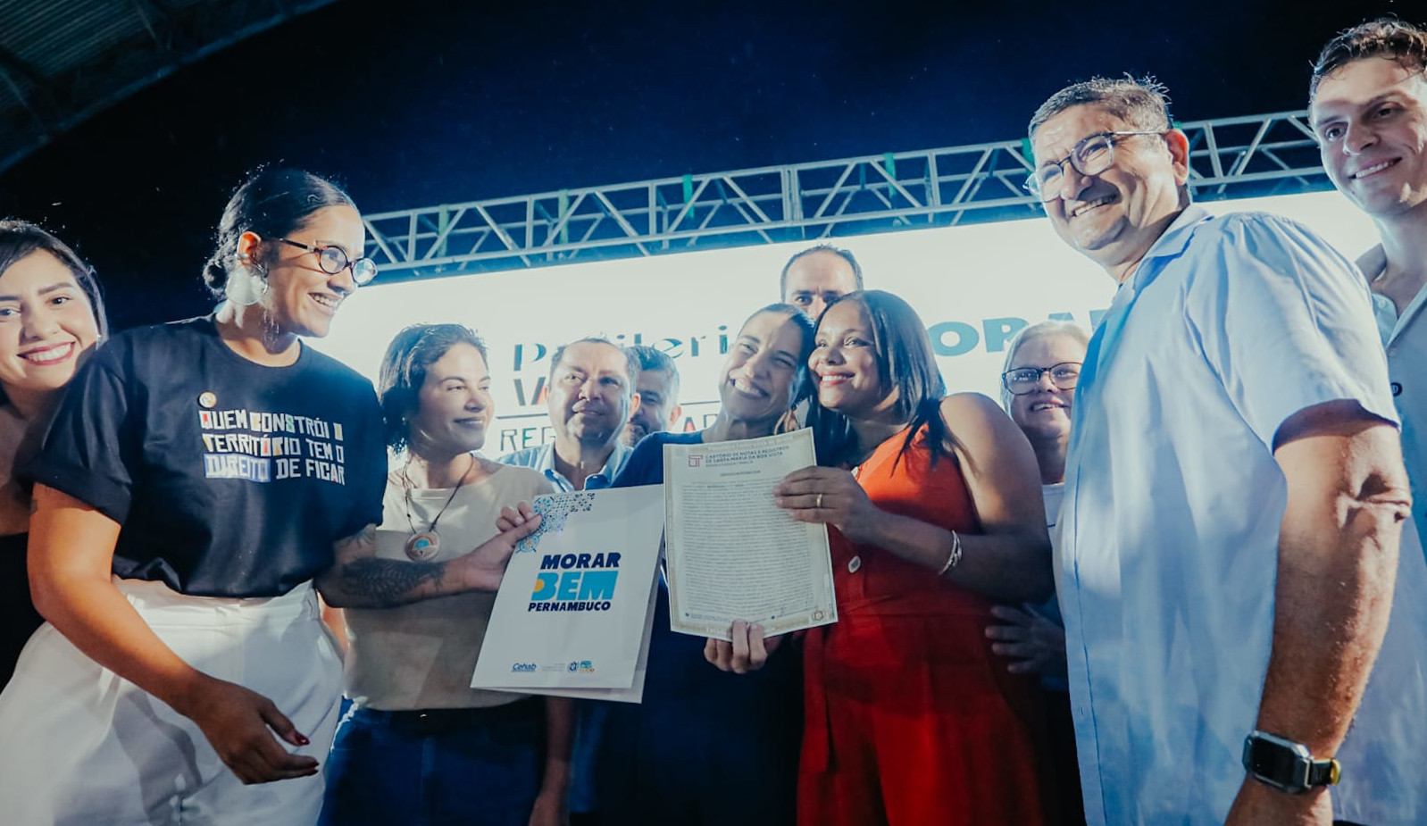 Programa Periferia Viva – Regularização e Melhorias realiza a terceira entrega nacional em Pernambuco levando segurança e dignidade para famílias