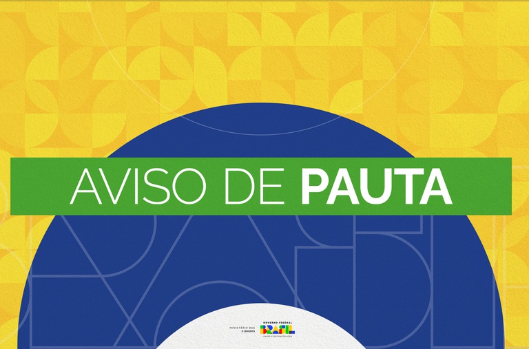 Na imagem banner do aviso de pauta