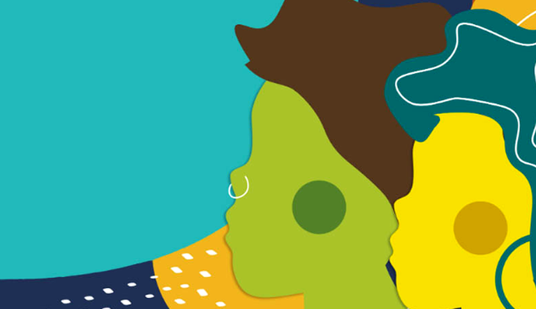 Banner representando duas mulheres