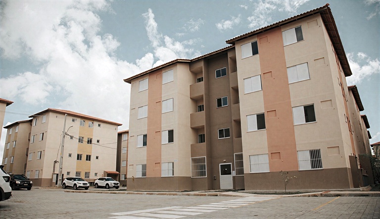 Na imagem foto panorâmica do Residencial Verdes Horizontes, Camaçari, Bahia.
