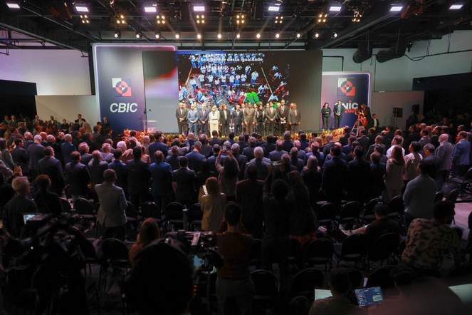 Na foto o publico do evento