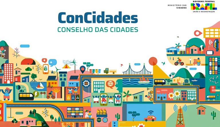 Banner do Conselho das Cidades