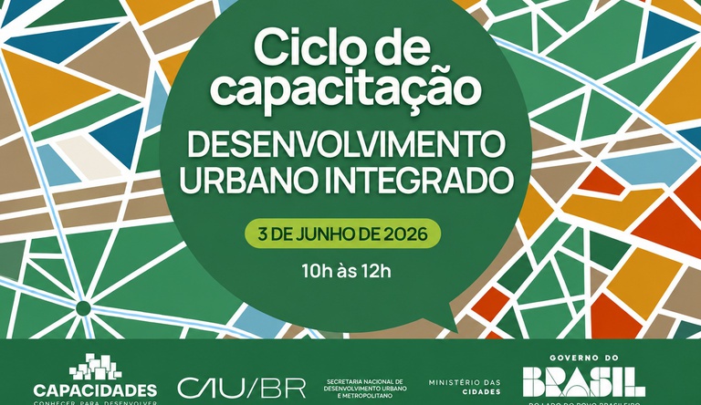 Banner curso ciclo de capacitação do ministério