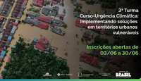 Últimos dias para inscrição no curso sobre urgência climática