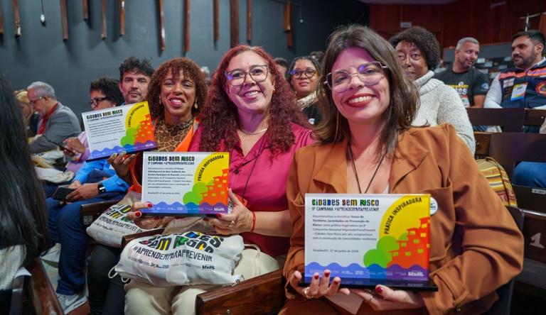 Premiados da campanha #AprenderParaPrevenir