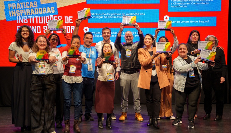 Premiados da campanha #AprenderParaPrevenir