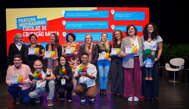 Premiados da campanha #AprenderParaPrevenir.