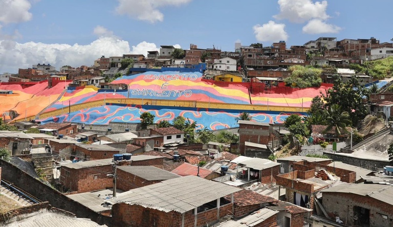 Obra de contenção entregue na comunidade do Córrego do Sargento