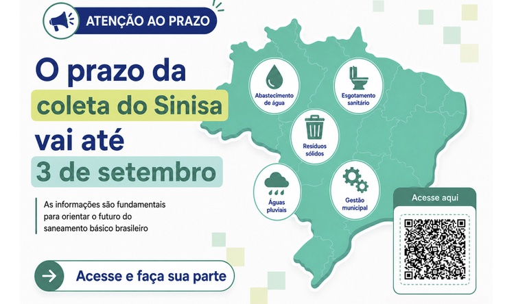 Na imagem banner da coleta do Sinisa