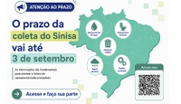 Prazo da coleta de dados do Sinisa entra na reta final