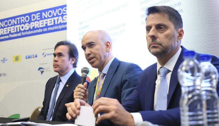 Na foto Hailton, Tome e Denis