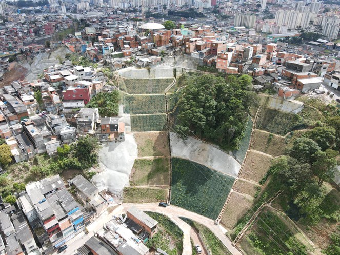 Obra concluída em São Bernardo do Campo. Foto: Leandro Vaz