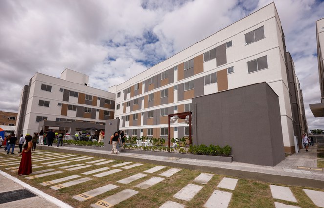 O Residencial Astro de Cruzeiro beneficiará cerca de 575 pessoas. Crédito: Francisco França)Créditos: Francisco França.