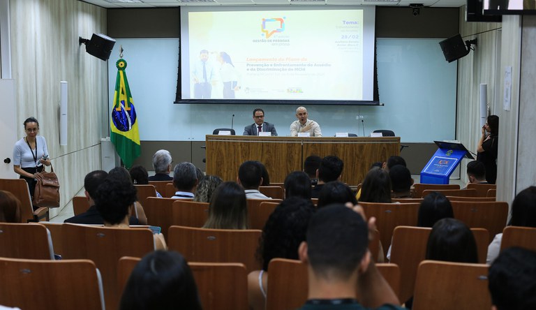 Na foto o secretário-executivo abrindo a 6ª edição do evento