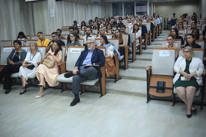 O Auditório Renato Archer ficou repleto de servidores do Ministério das Cidades. Crédito: JD Vasconcelos/Ministério das Cidades.