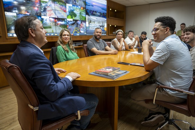 Na foto Rodrigo Neves e Guilherme Simões