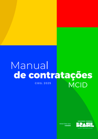 Capa do Manual de Contratações