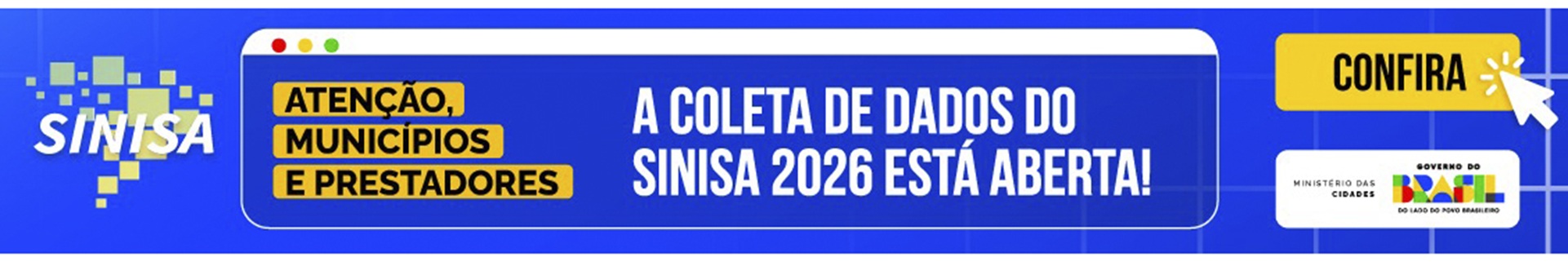 Coleta de dados do SINISA