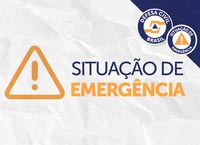 Defesa Civil Nacional reconhece situação de emergência em mais 14 cidades afetadas por desastres