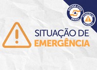 Defesa Civil Nacional reconhece situação de emergência em mais 46 cidades afetadas por desastres