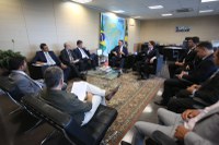 Waldez Góes debate ações em segurança e defesa civil com gestores de cinco estados do Brasil