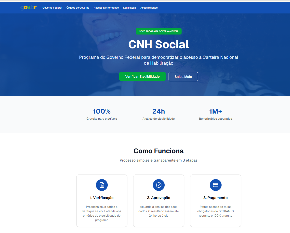 Interface com alertas emergenciais