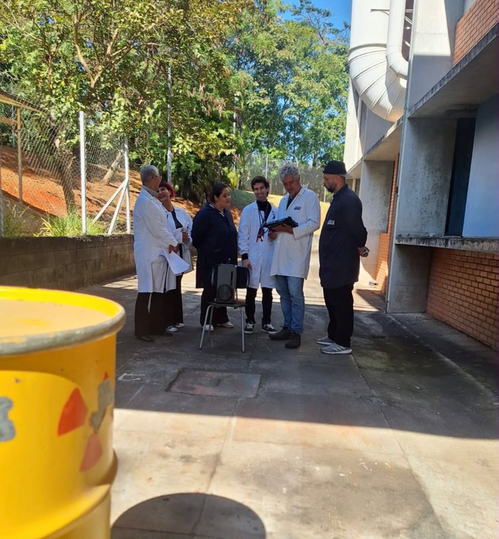Treinamento Falcon no IPEN/CNEN