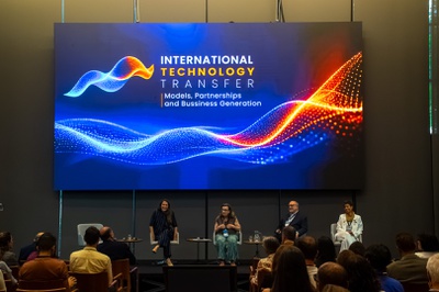 Evento transferência internacional de tecnologia
