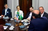 CNEN recebe representantes de instituições acadêmicas dos EUA