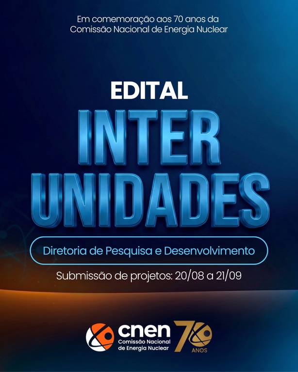 Cartaz Edital InterUnidades 2026