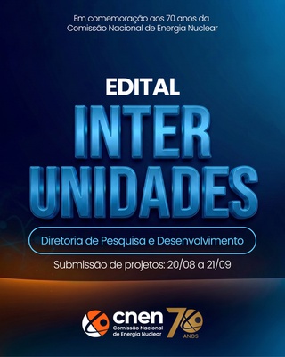 Cartaz Edital InterUnidades 2026