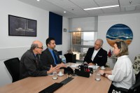 Gestores CNEN apresentam projetos estratégicos para representante da Frente Parlamentar de Tecnologia e Atividades Nucleares