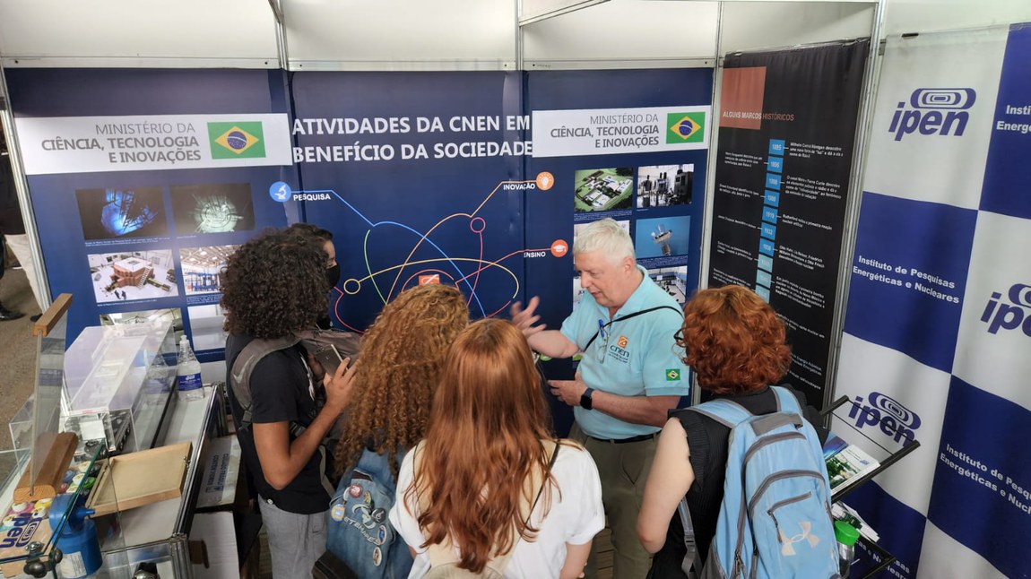 Foto: Alberto Teodósio, Walber Castro e Luiz Cláudio Braz/CNEN.