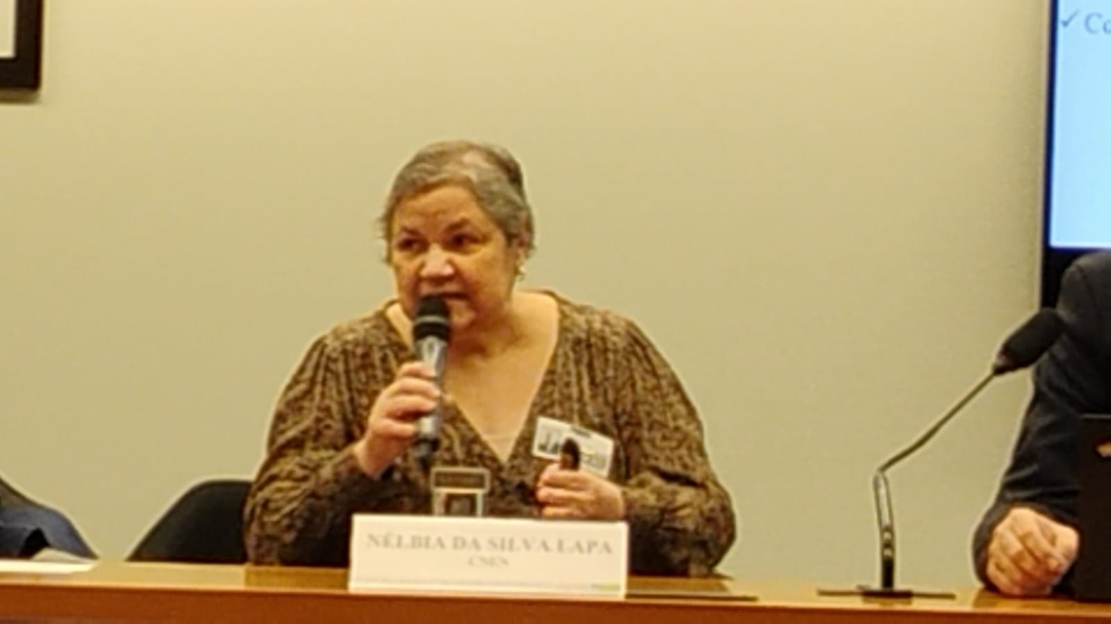 Nelbia da Silva Lapa (Foto: Divulgação/CNEN)