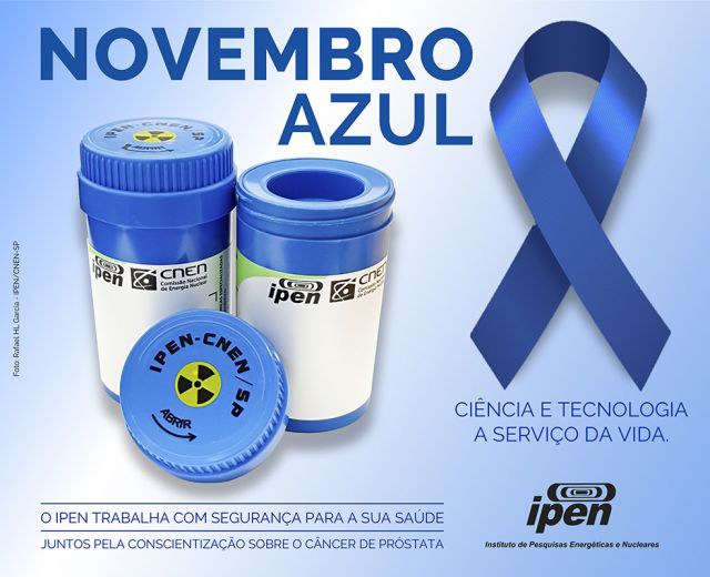 Arte sobre foto de Rafael HL Garcia - IPEN/CNEN