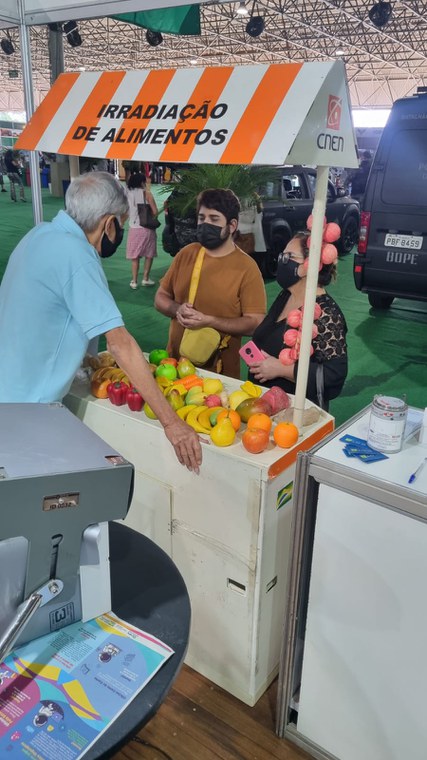irradiação alimentos