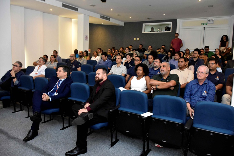Público do Seminário de Segurança Cibernética