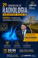 Walter Mendes representa a CNEN em congresso de radiologia