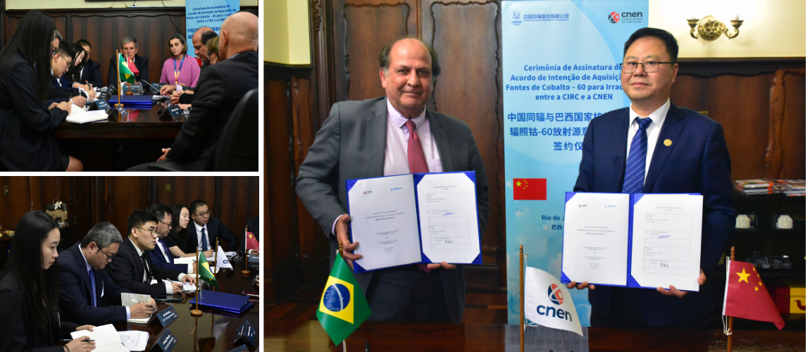Acordo intenção de aquisição de cobalto-60