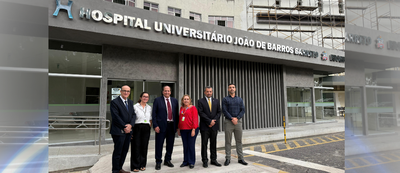 Doação mamógrafo em parceria AIEA CNEN